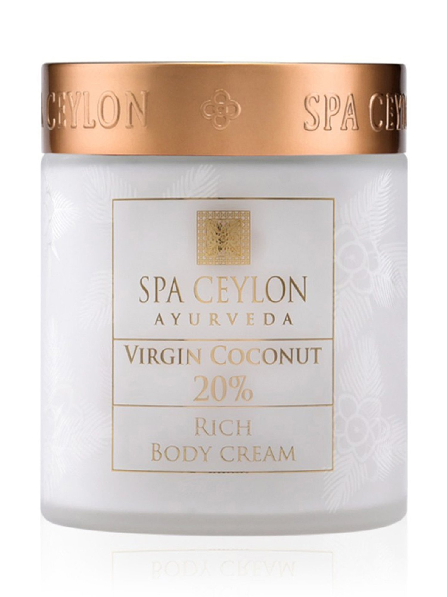 Spa Ceylon Virgin Coconut 20% Ultra Rich Body Cream - 225 gm