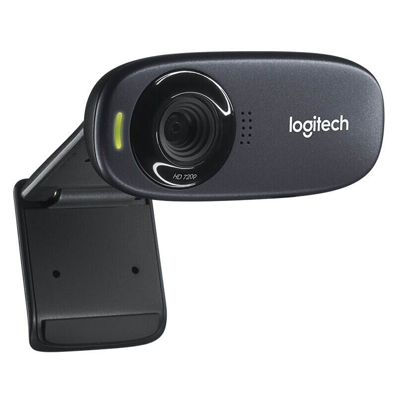 Logitech C310 Computer High-Definition Camera Web Conference Video Call Live Broadcast, Laptop, Free Drive USB