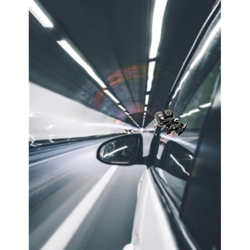 Suction Cup Camera Mount for GoPro Hero 9 8 7 6 5 4 3+ 3 2 1 Session