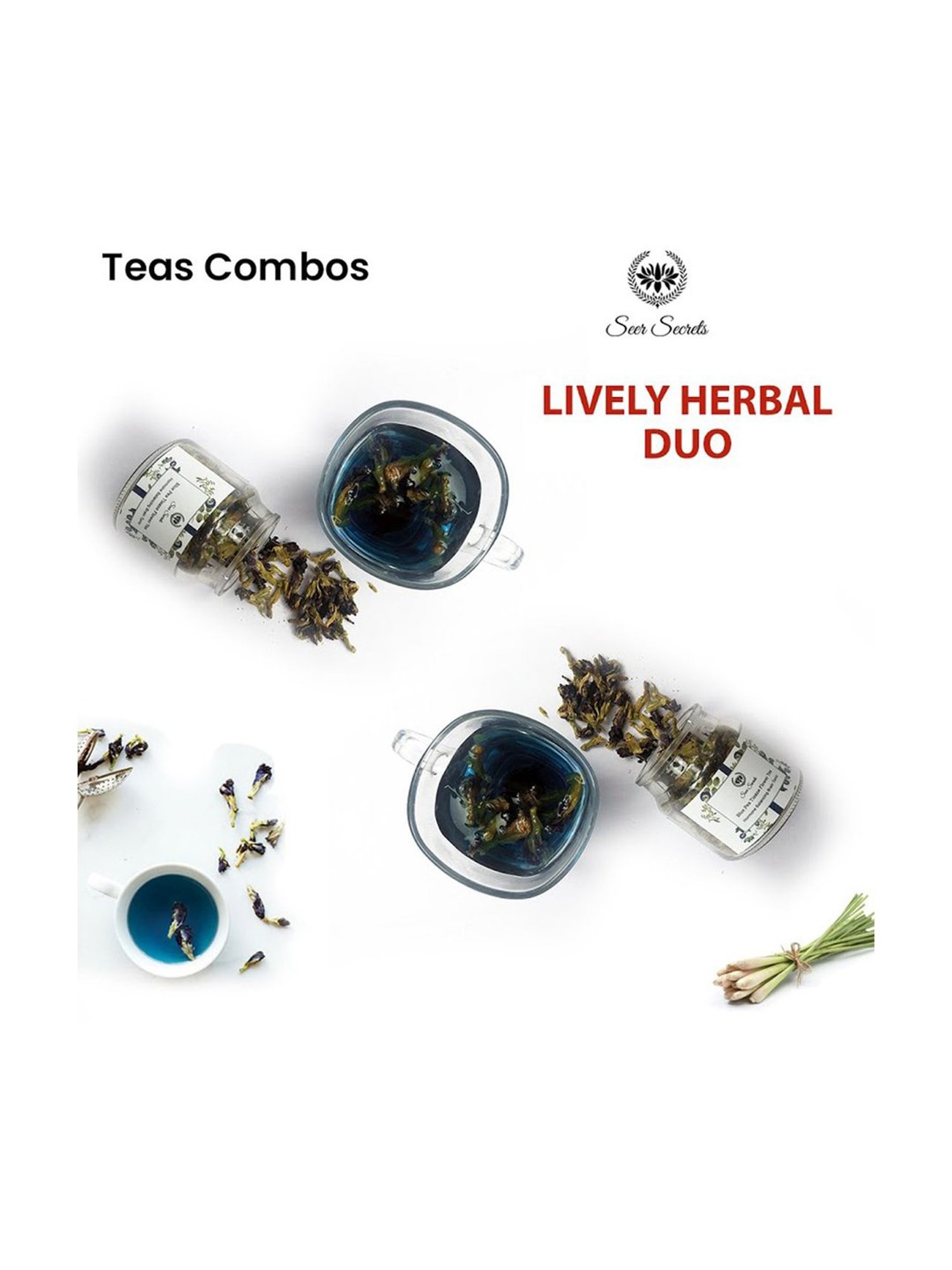 Seer Secrets Lively Herbal Duo - 100 gm