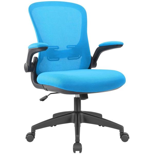 Global Leather Task Chair, Black (8993BK450/550) 