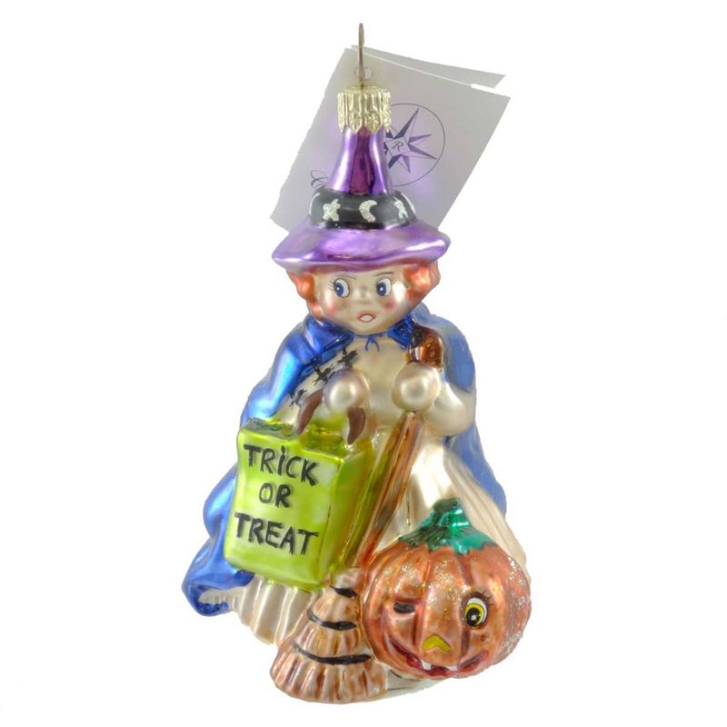 Christopher Radko Great Hexpectations Ornament Halloween Witch  -  Tree Ornaments