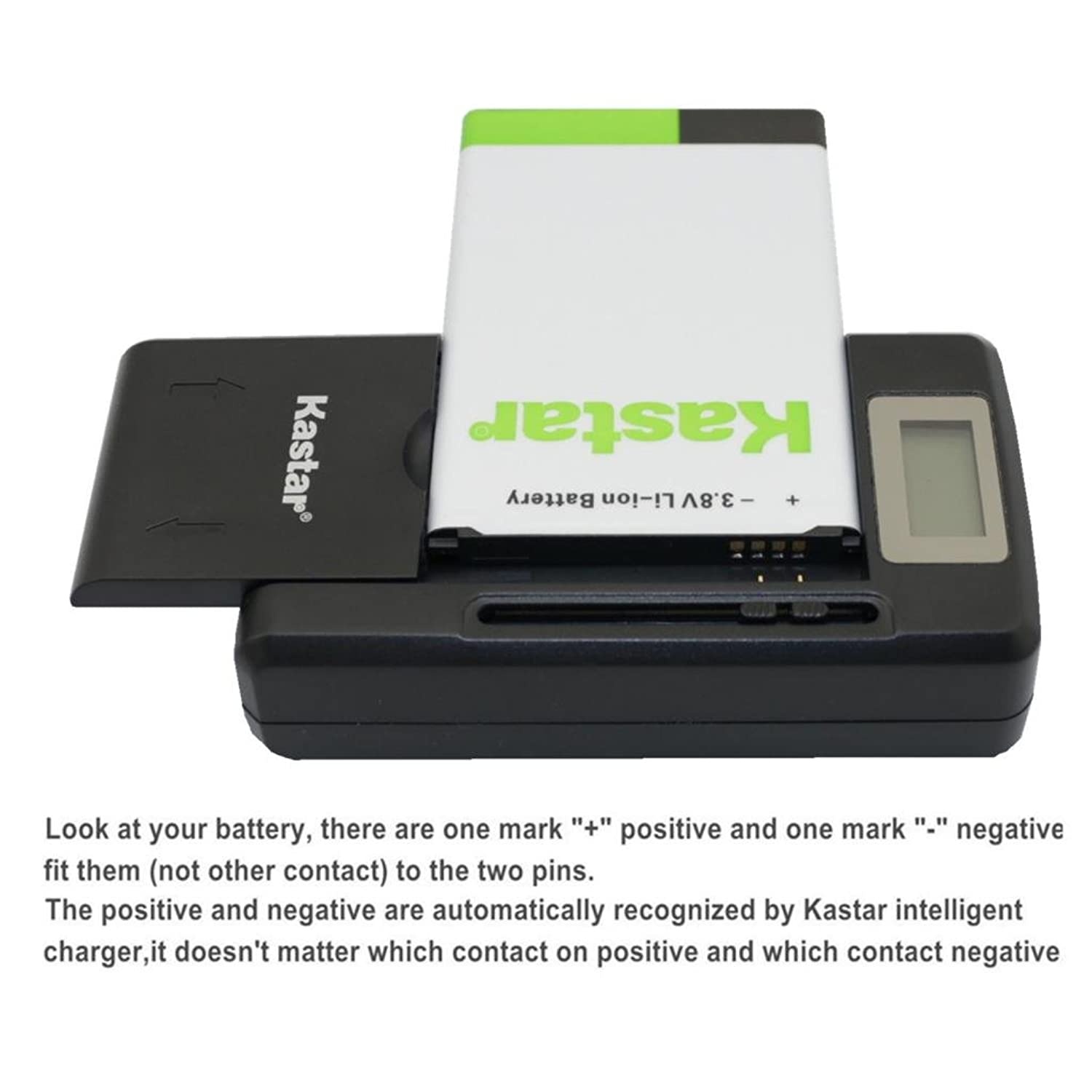 Kastar BL-5C Battery 2-Pack and Intelligent Mini Travel Charger for Shortwave All Hazard Radio, V-115 Portable Shortwave Transistor Radio AM/FM Stereo, Meloson Enhanced Portable AM FM Weather Radio