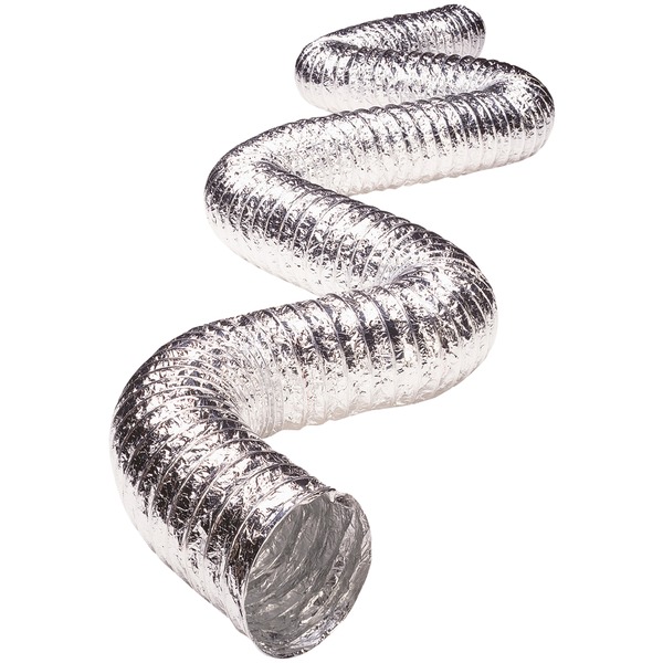 Supurr-Flex(R) 5-Ply 4-In. Aluminum Flexible Dryer Vent Transition Duct (25 Ft.)