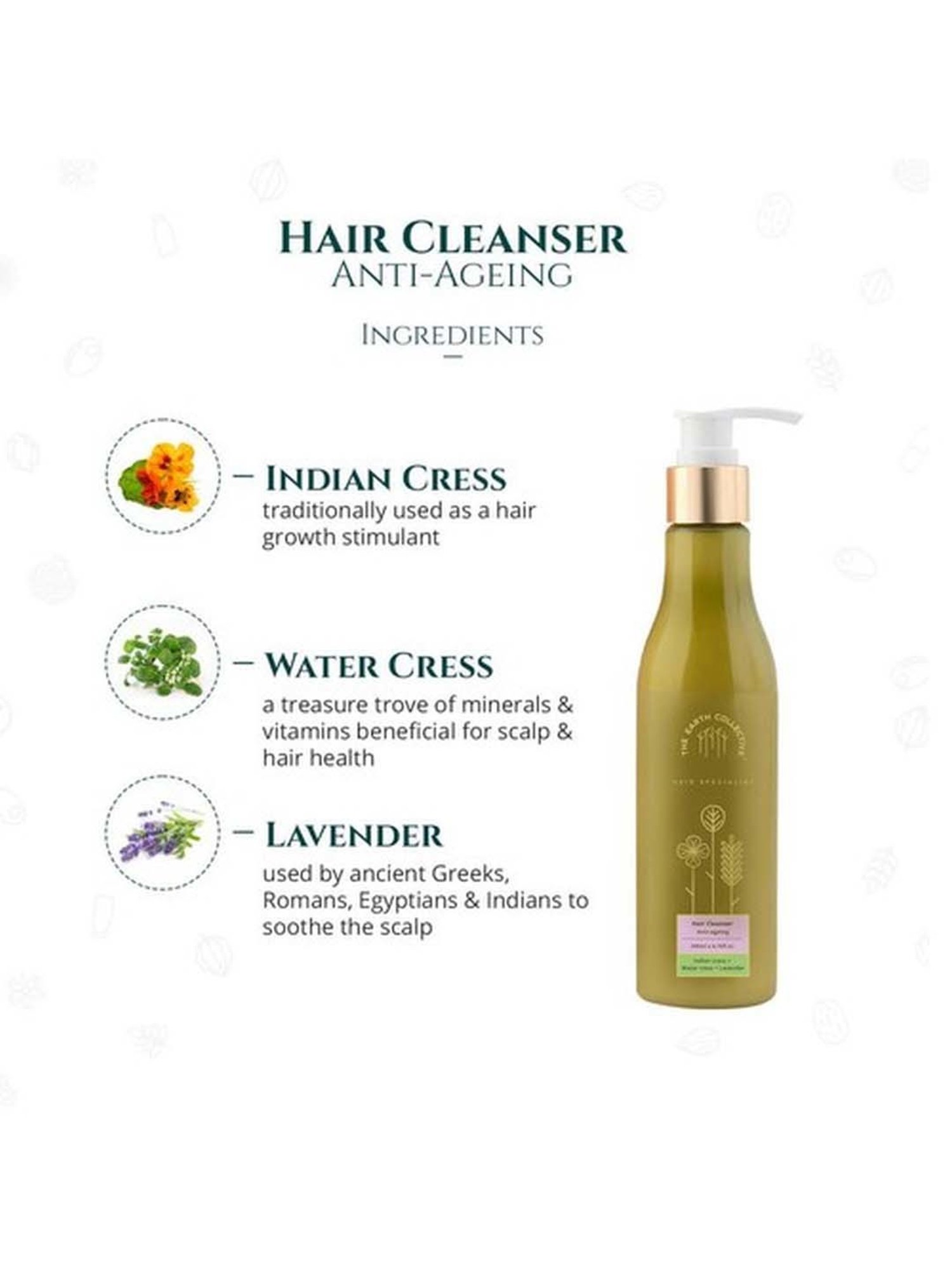 The Earth Collective Anti Ageing Hair Cleanser - 200 ml