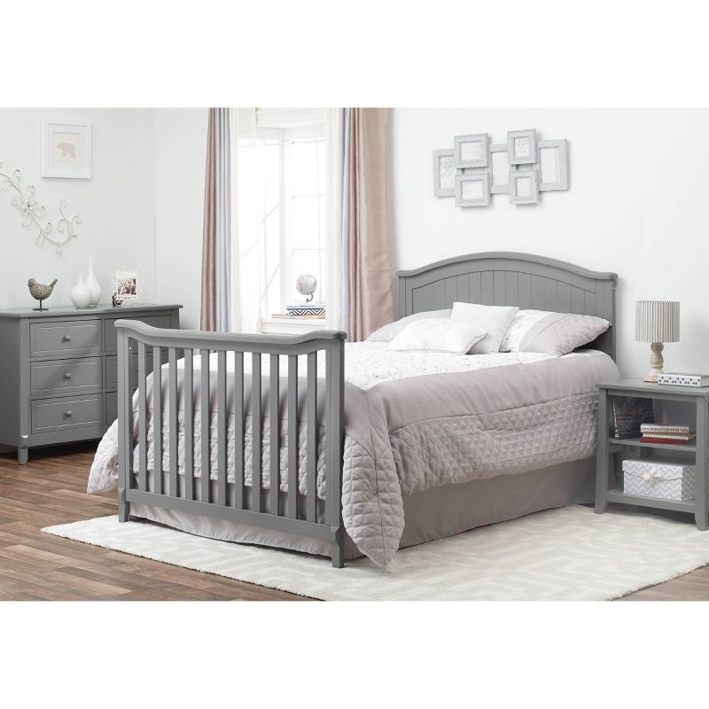 Sorelle Fairview 4-in-1 Standard Full-Sized Crib Gray