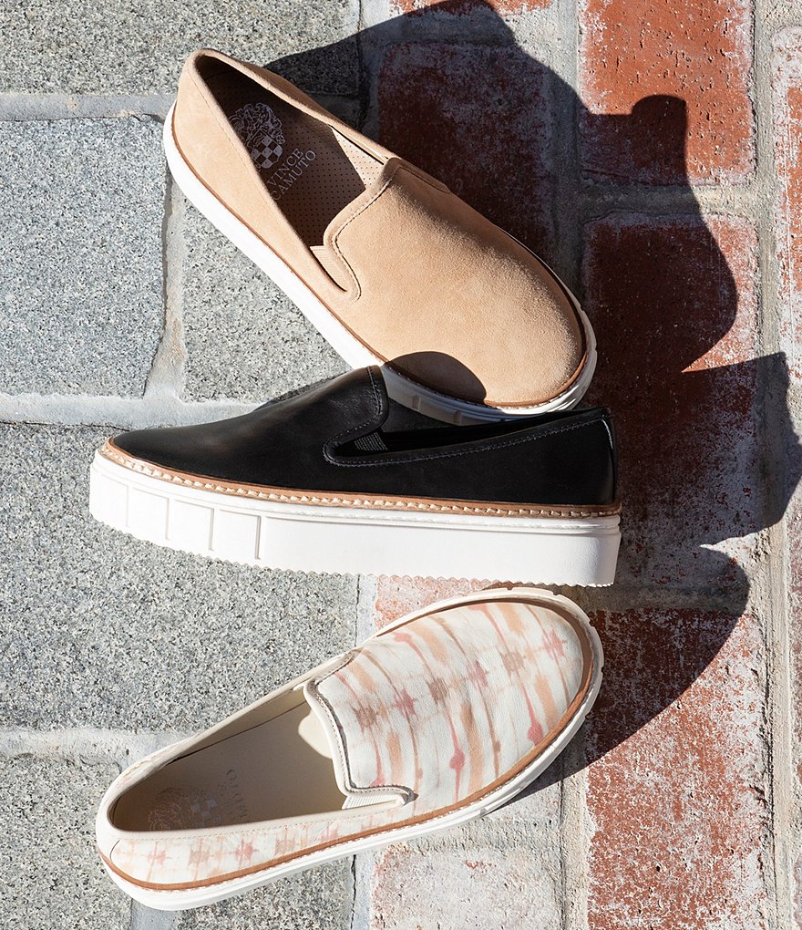 Vince Camuto Remmeya Suede Slip-On Sneakers