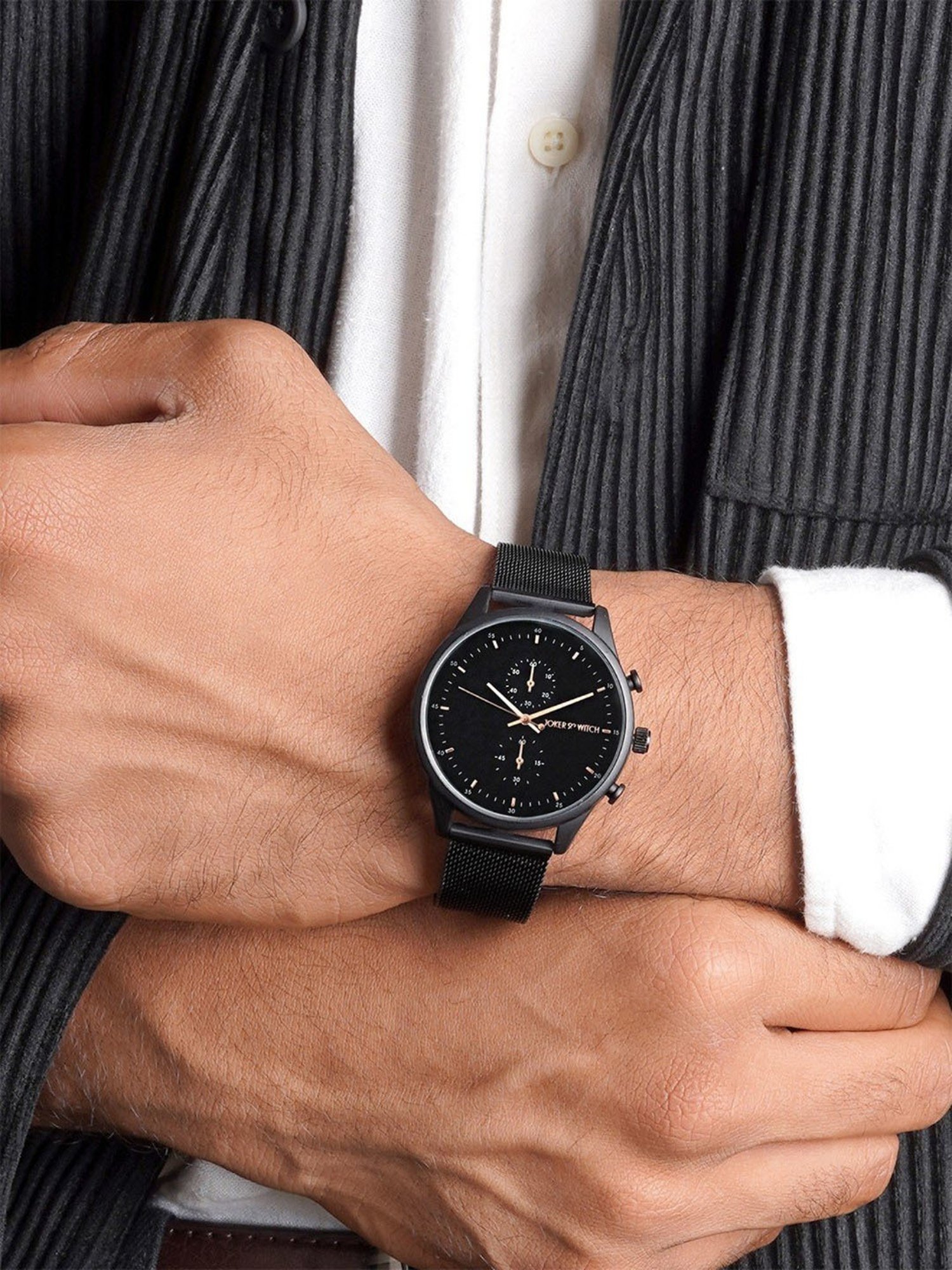 Joker and Witch AMWW521 Beetle Chronograph Watch for Men