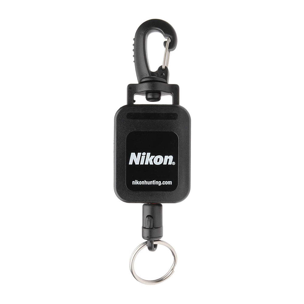 Nikon Monarch 20-60x82 ED Spotting Scope (Angled Viewing) with Nikon Retractable Rangefinder Tether & Binocular Harness Bundle