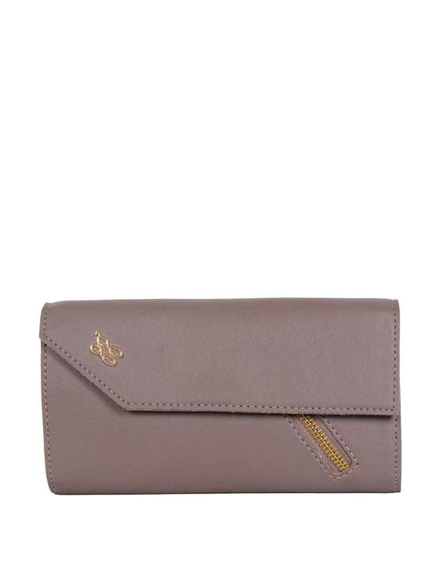Baggit Purple Solid Wallet for Women