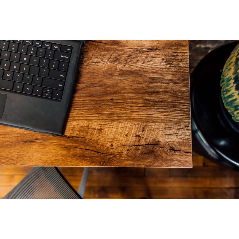 Bellamy Computer Desk Classic Oak - OneSpace