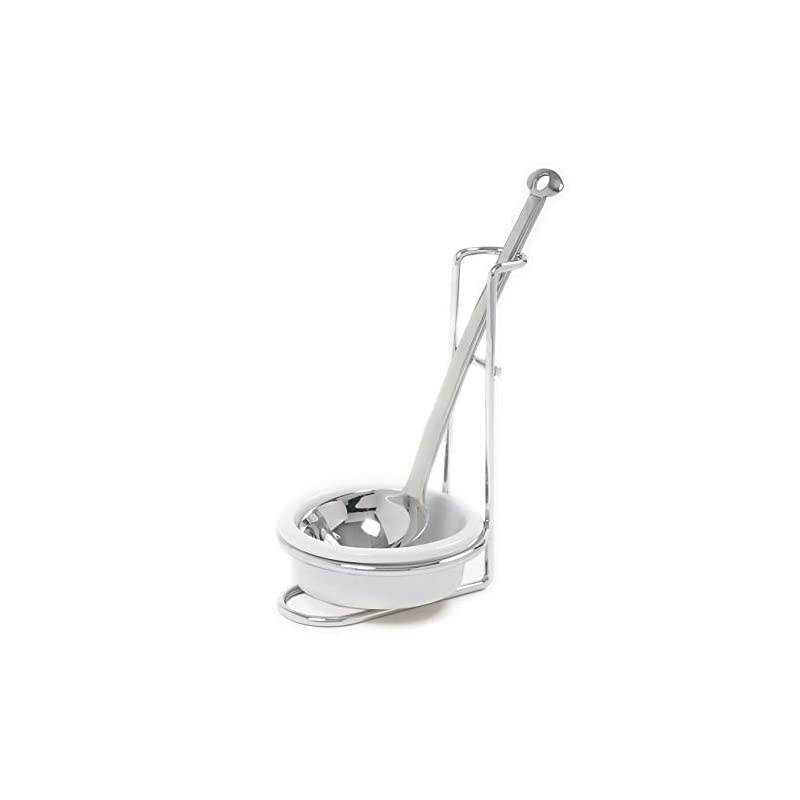 Stainless Steel Ceramic Upright Stovetop Drip Catcher Spoon Rest