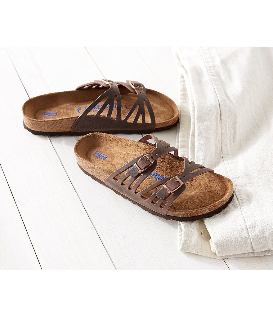 Birkenstock Women's Granada Softbed Leather Sandals