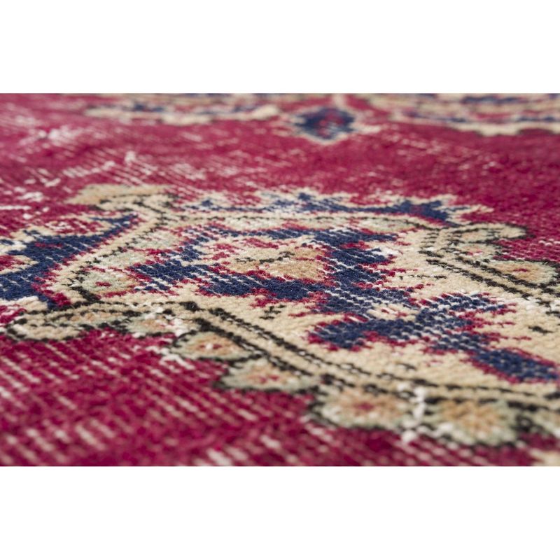 4'7"x8'3" Vintage One-of-a-Kind Neassa Rug Purple - Revival Rugs