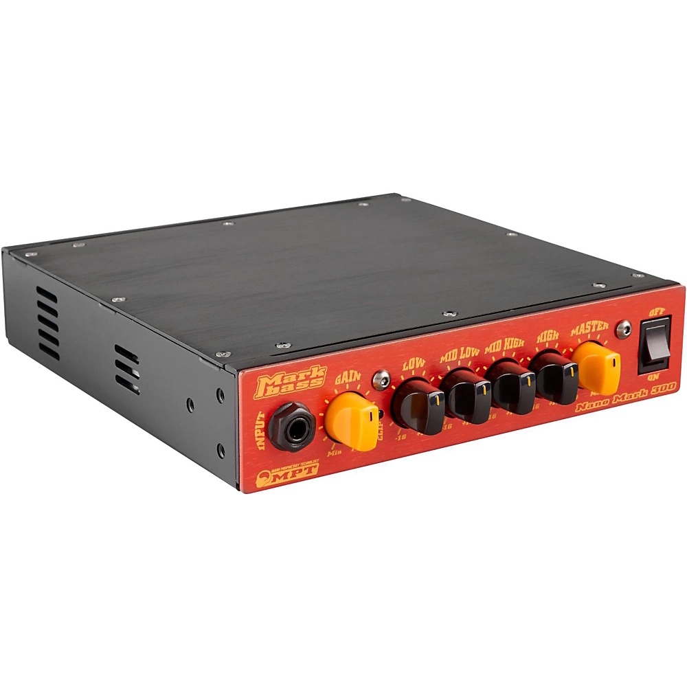 Markbass Nano Mark 300 Compact 300W Bass Amp Head Red