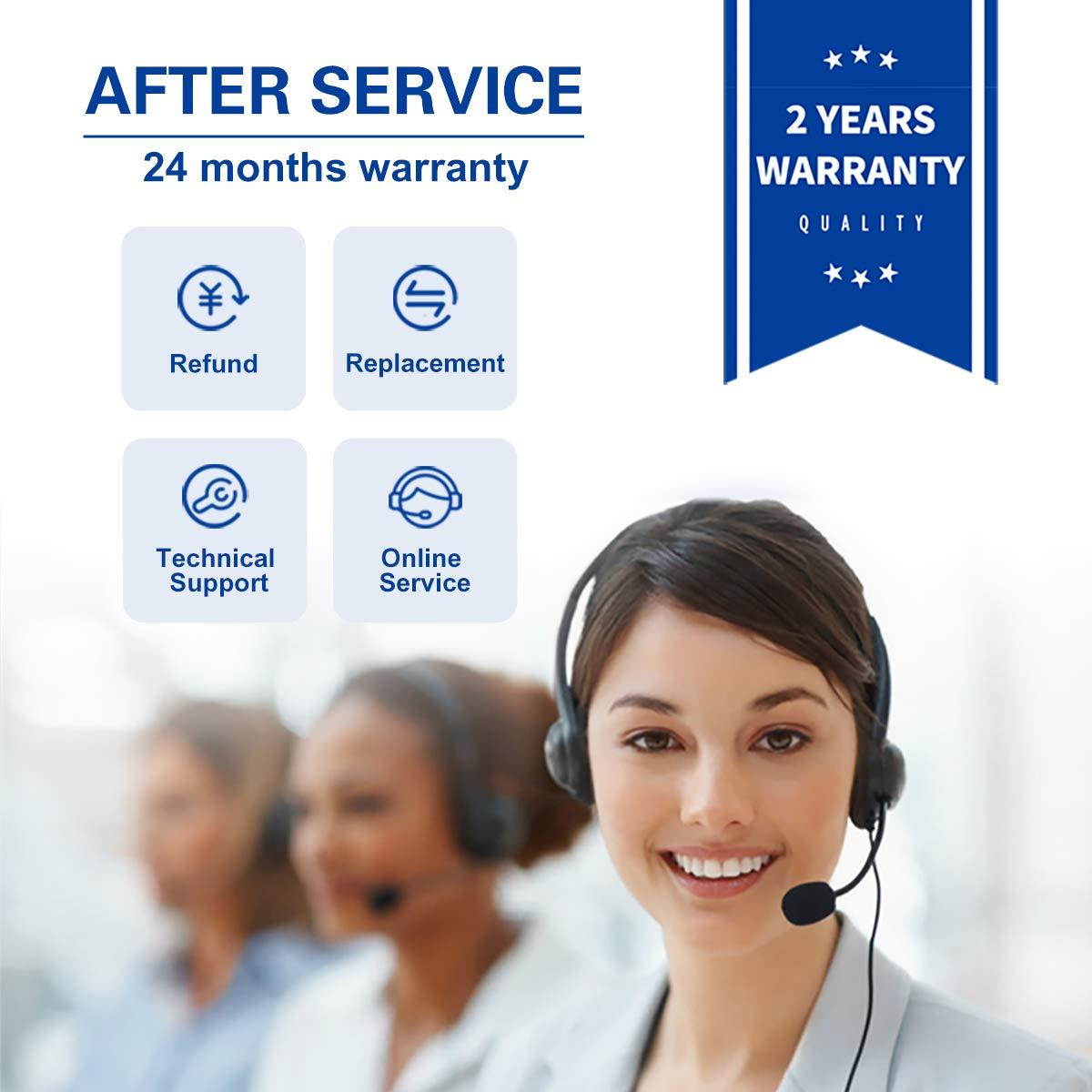 E310dw E310 E515dw E514dw Compatible Toner Cartridge Replacement for Dell E514 E515 E515dn P7RMX PVTHG 593-BBKD Printer Cartridges (2 Black High Yield 2600 Pages) by