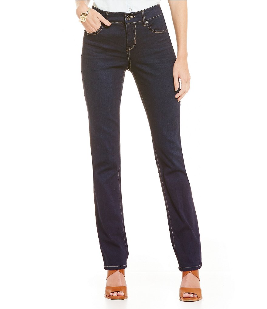Code Bleu Chelsea Slimming Straight Leg Jeans