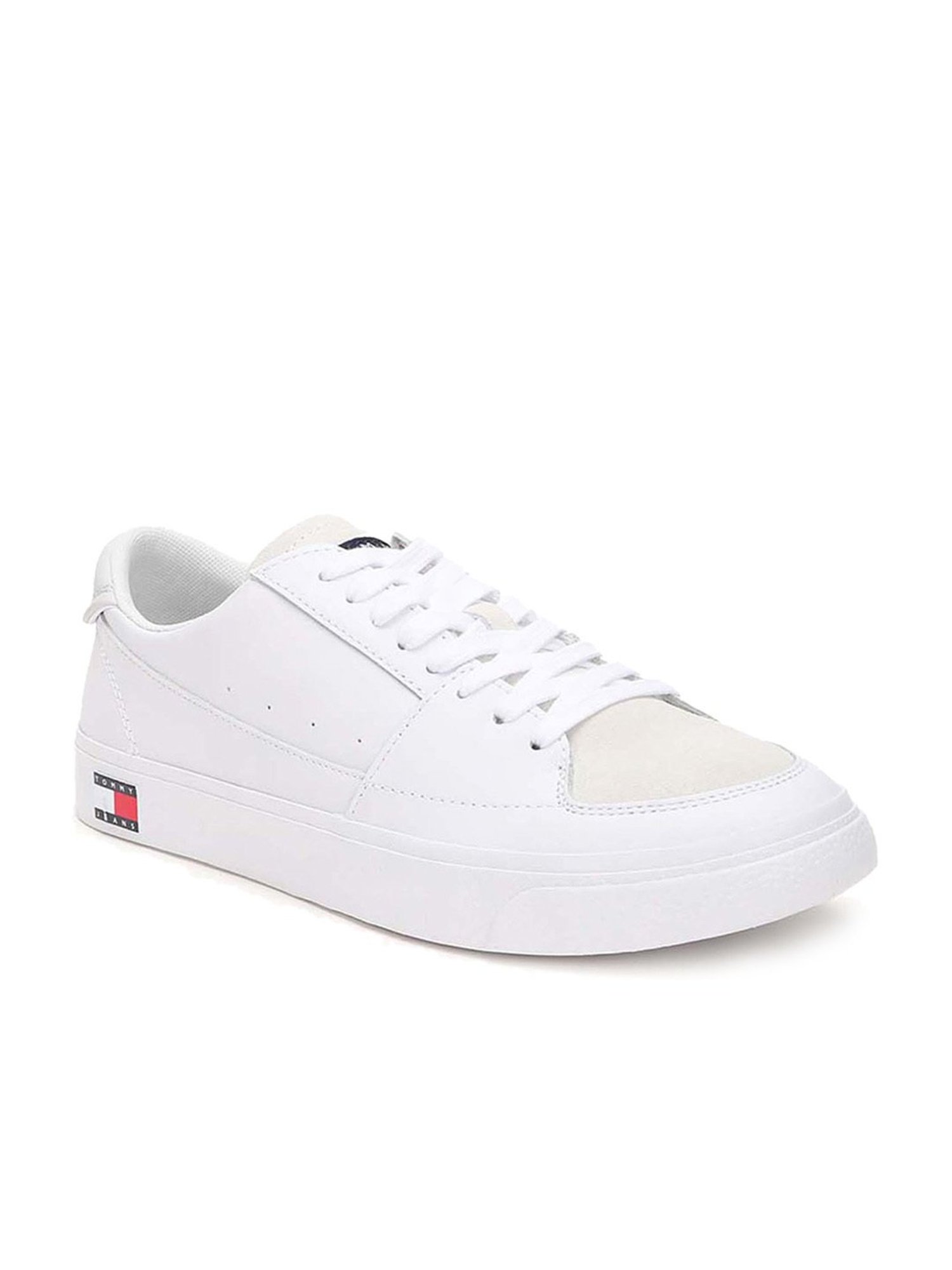 Tommy Hilfiger Men's White Casual Sneakers
