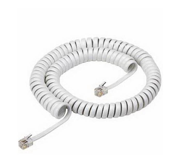 SOUTHWESTERN BELL S60067 White Handset Cord 12 Feet