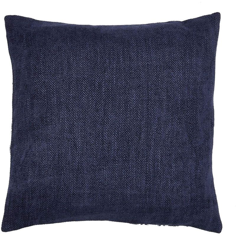 2pk Mina Victory Life Styles Solid Velvet Pillow Covers Brown - Nourison