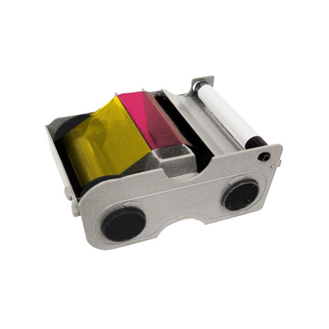 Fargo with overlay panel-Color (yellow,magenta,cyan black,overlay)-print ribbon