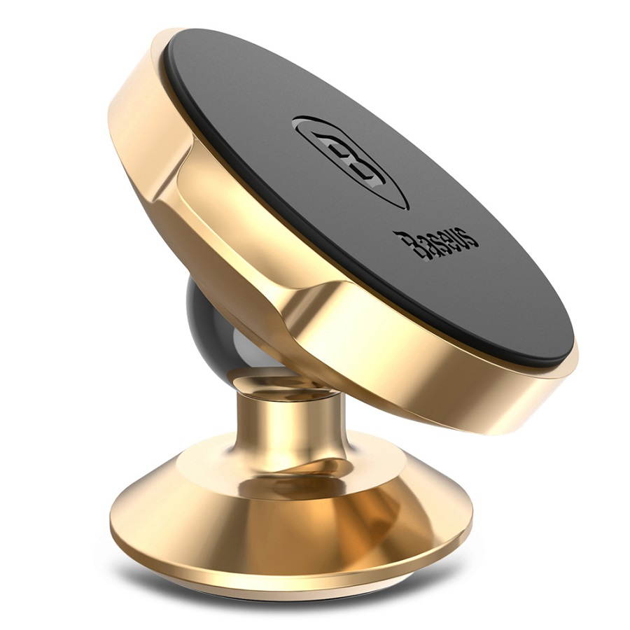 Baseus Small Ears Series Magnet Suction Bracket ( Vertical Type ) PU 360 Degree Rotation Small and Portable with 5 Colors