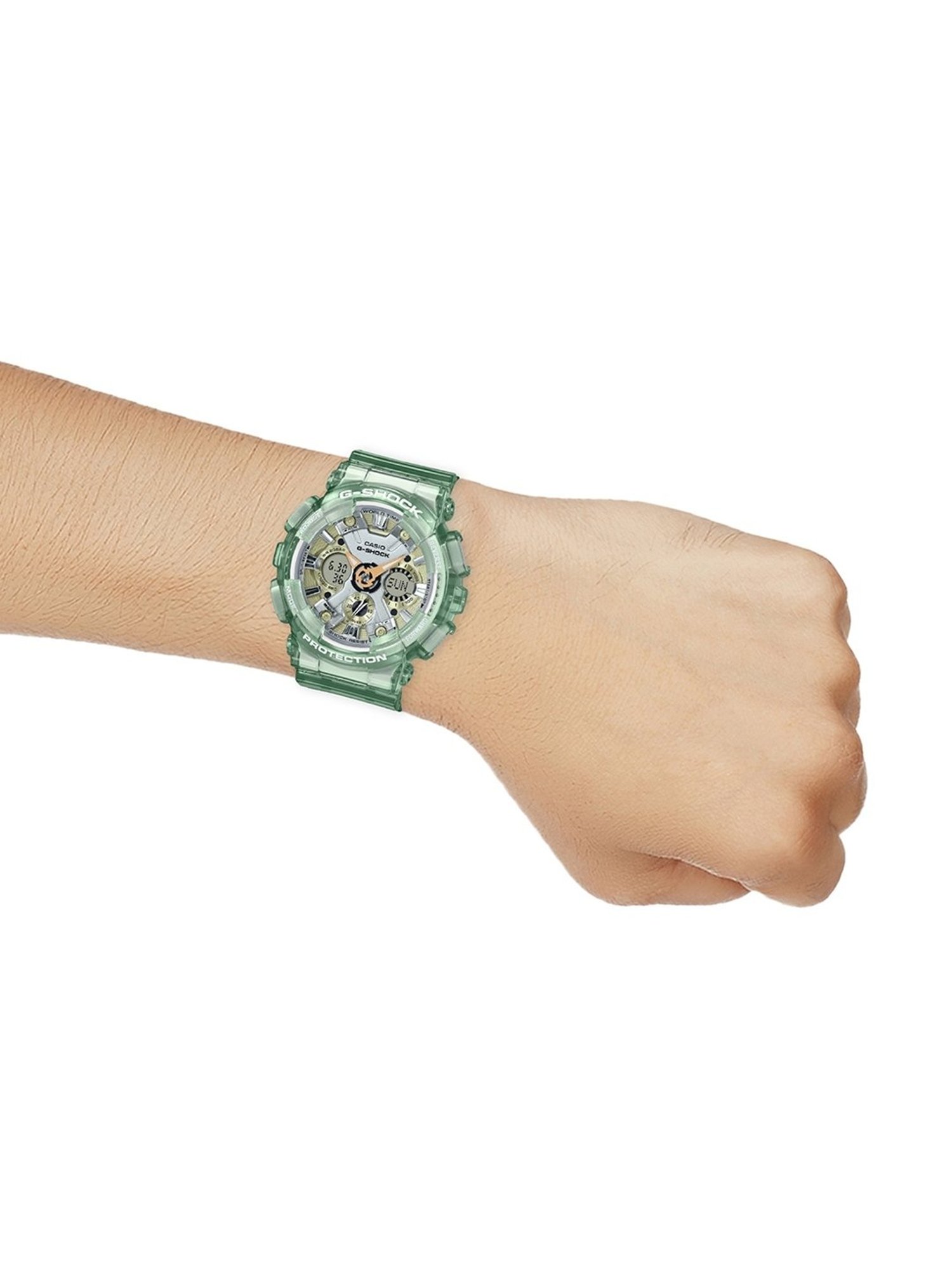 Casio GMA-S120GS-3ADR G-Shock Analog-Digital Watch for Women (46 mm)