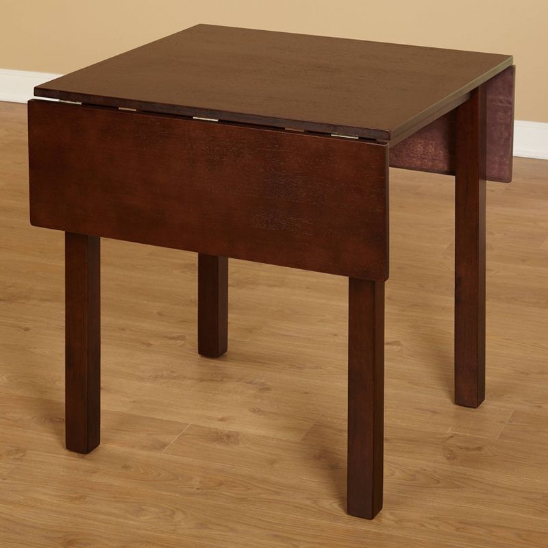 Austin Drop Leaf Extendable Dining Table Wood/Espresso - Buylateral