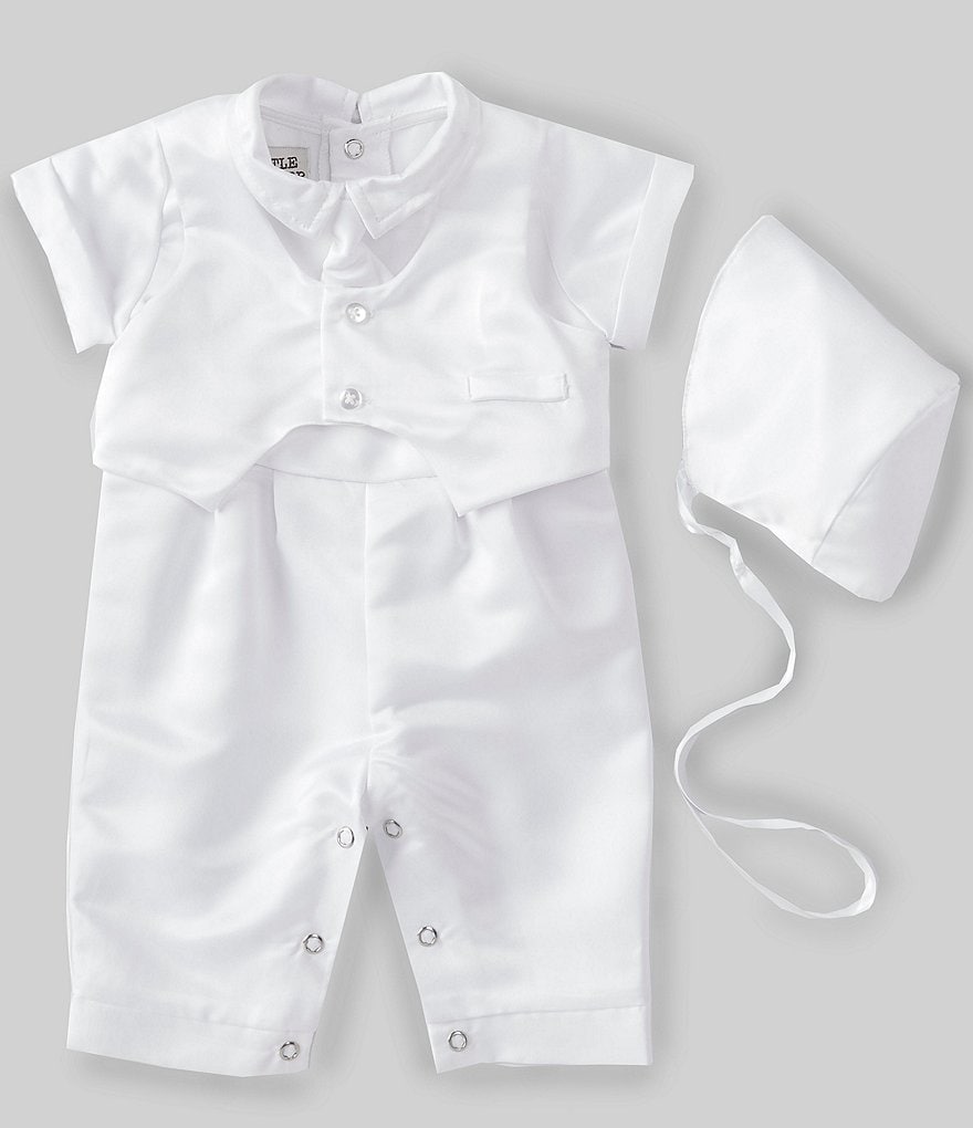 Pippa & Julie Little Brother x Pippa & Julie Baby Boys 3-18 Months Christening Suit Set