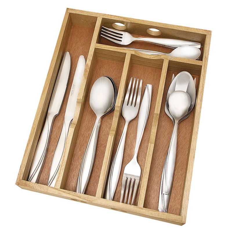 Hampton Forge Londontown Frosted - 20 Piece Flatware Set, Service for 4