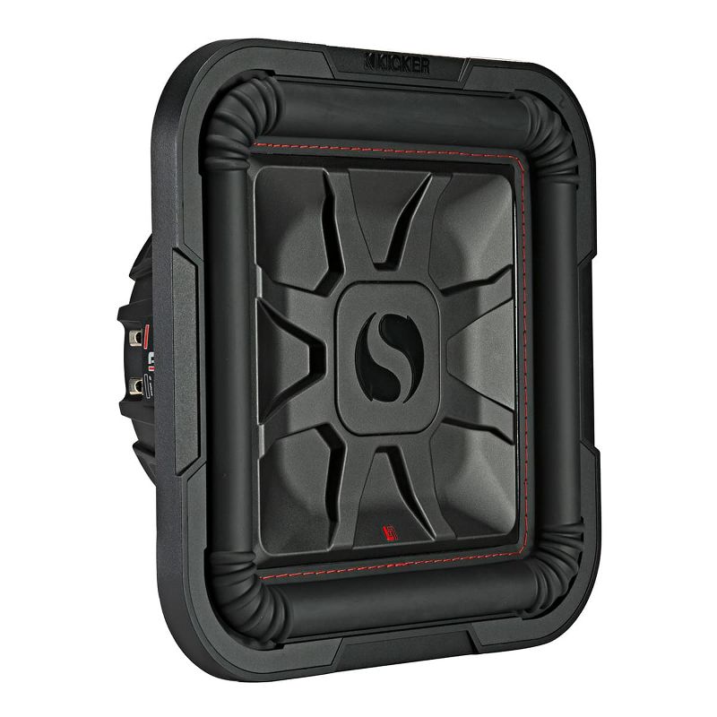 Kicker 46L7T122 12" Solo-Baric L7T Shallow-Mount Dual 2-Ohm Voice Coil Subwoofer