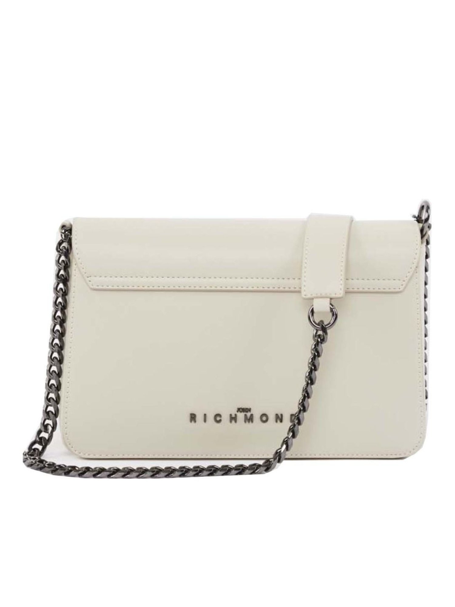 John Richmond Natural Odoo Large Shoulder Bag