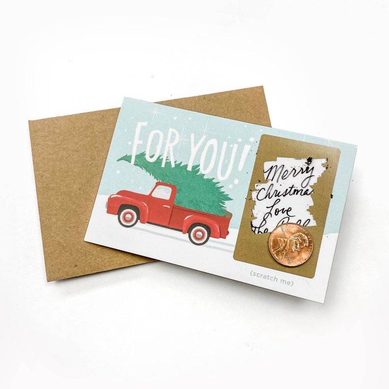 Assorted Trunk Scratch Off Mini Note Cards