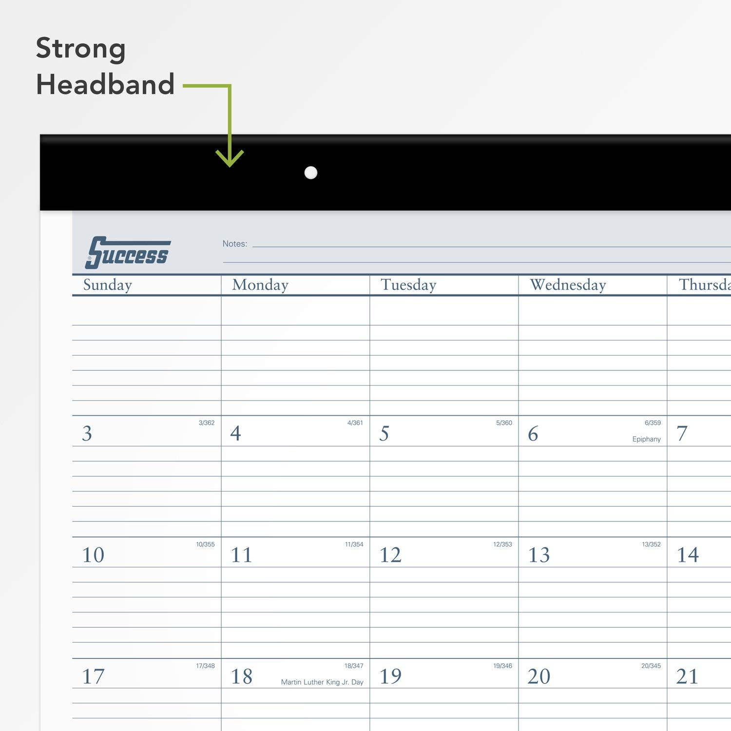 2021 Desk Calendar by AT-A-GLANCE, Monthly Desk Pad, 21-3/4" x 17", Standard (ST240021)