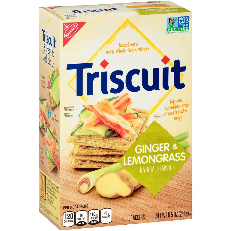Triscuit Ginger & Lemongrass Crackers - 8.5oz