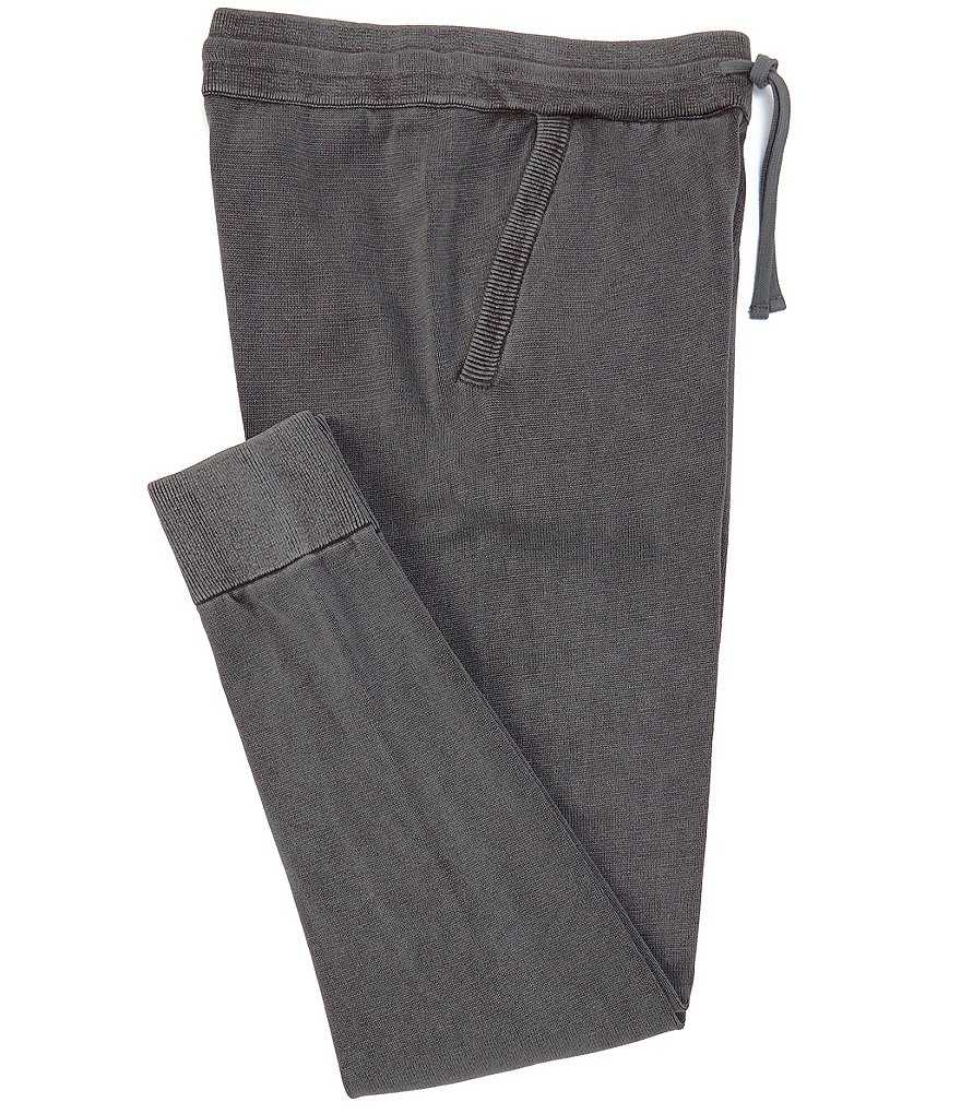 Barefoot Dreams Drawstring Waist Sunbleached Knit Jogger Pants