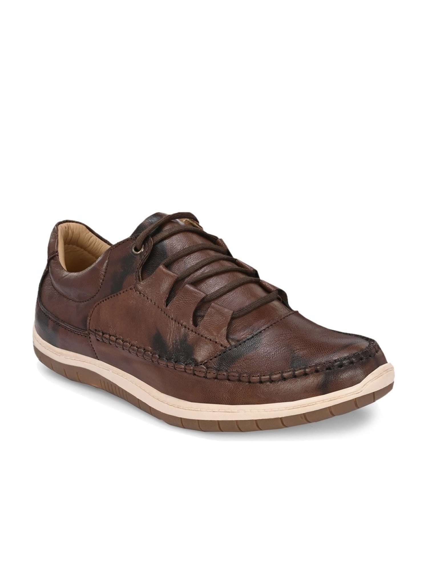 Clog London Men's Brown Derby Shoes