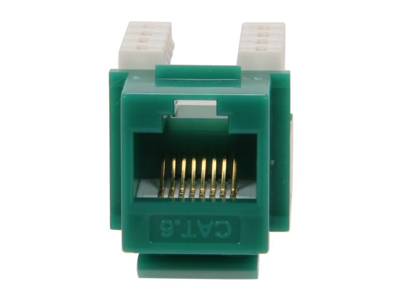 Micro Connectors CAT5 RJ45 Coupler F-F Straight
