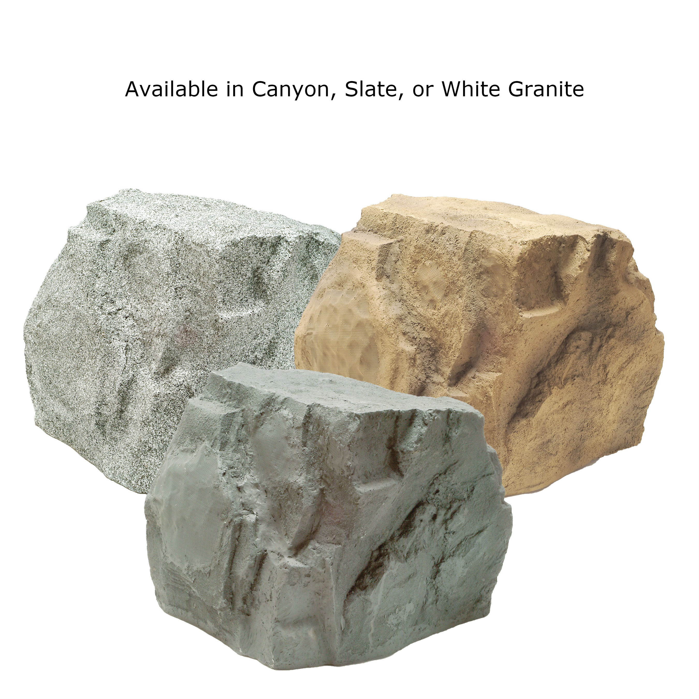 TIC TFS14-CN 10" Premium 3-Way Outdoor Weather-Resistant Rock Speaker (Canyon)