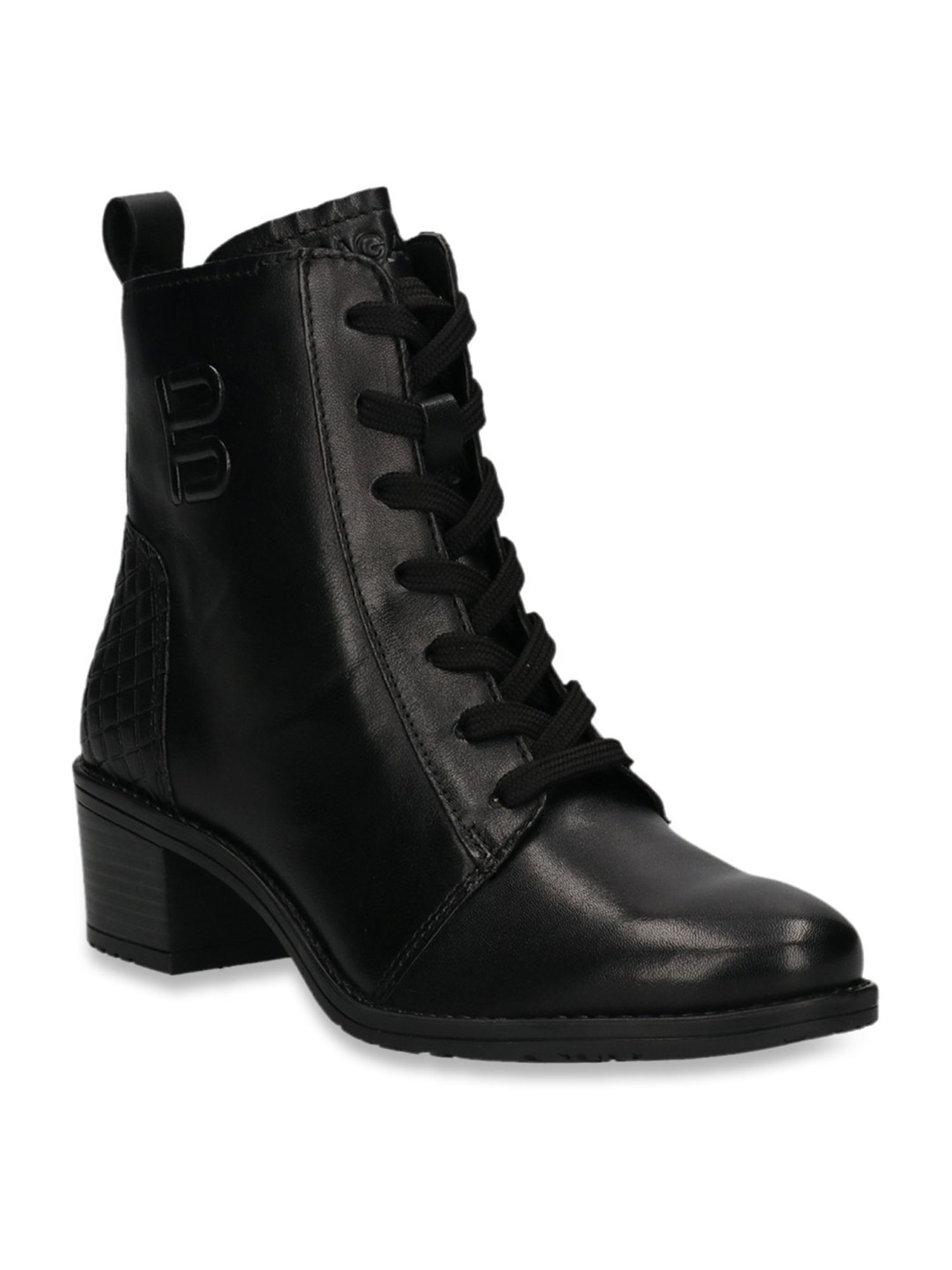Bagatt Women's Ruby Black Derby Boots