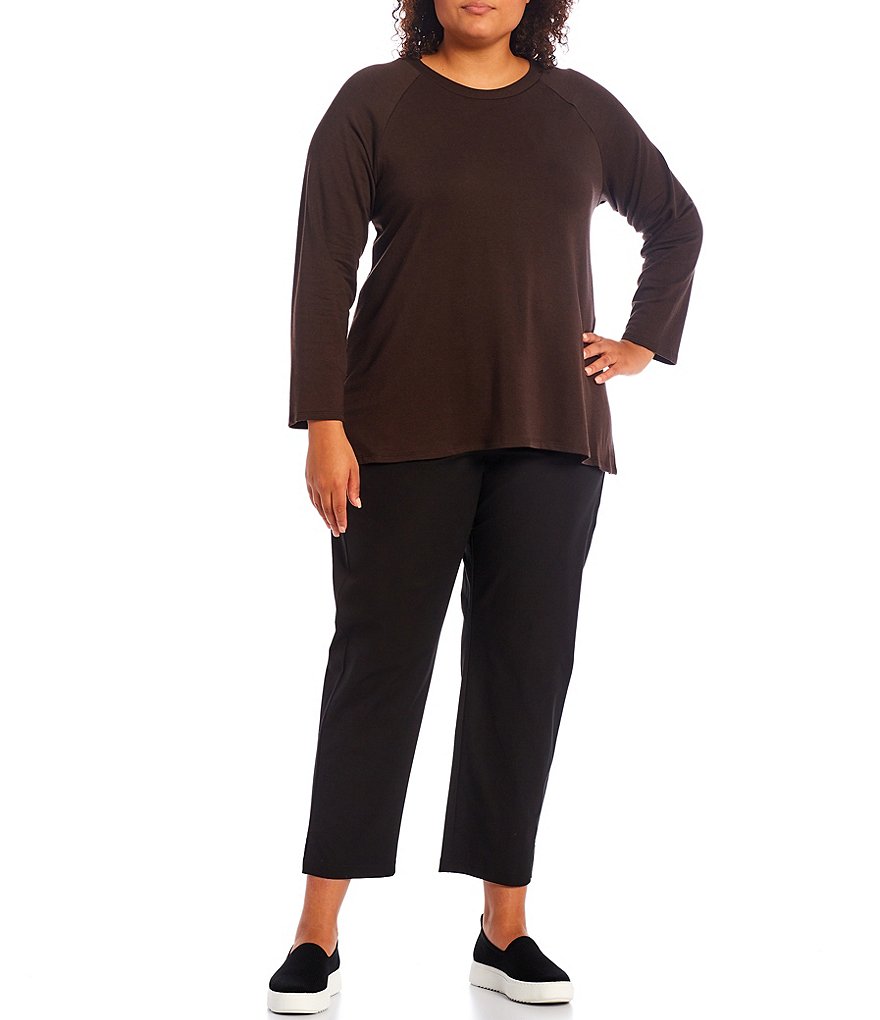 Code Bleu Plus Size Cropped Cargo Pants