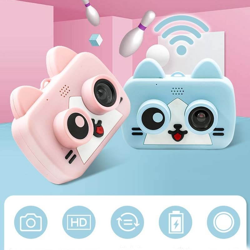 12MP 2.0 inch IPS High-definition Screen WiFi Cute Cartoon Fun Children Photography Digital Camera