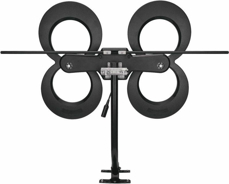 Antennas Direct - ClearStream 4MAX Complete Amplified Indoor/Outdoor HDTV Ant...