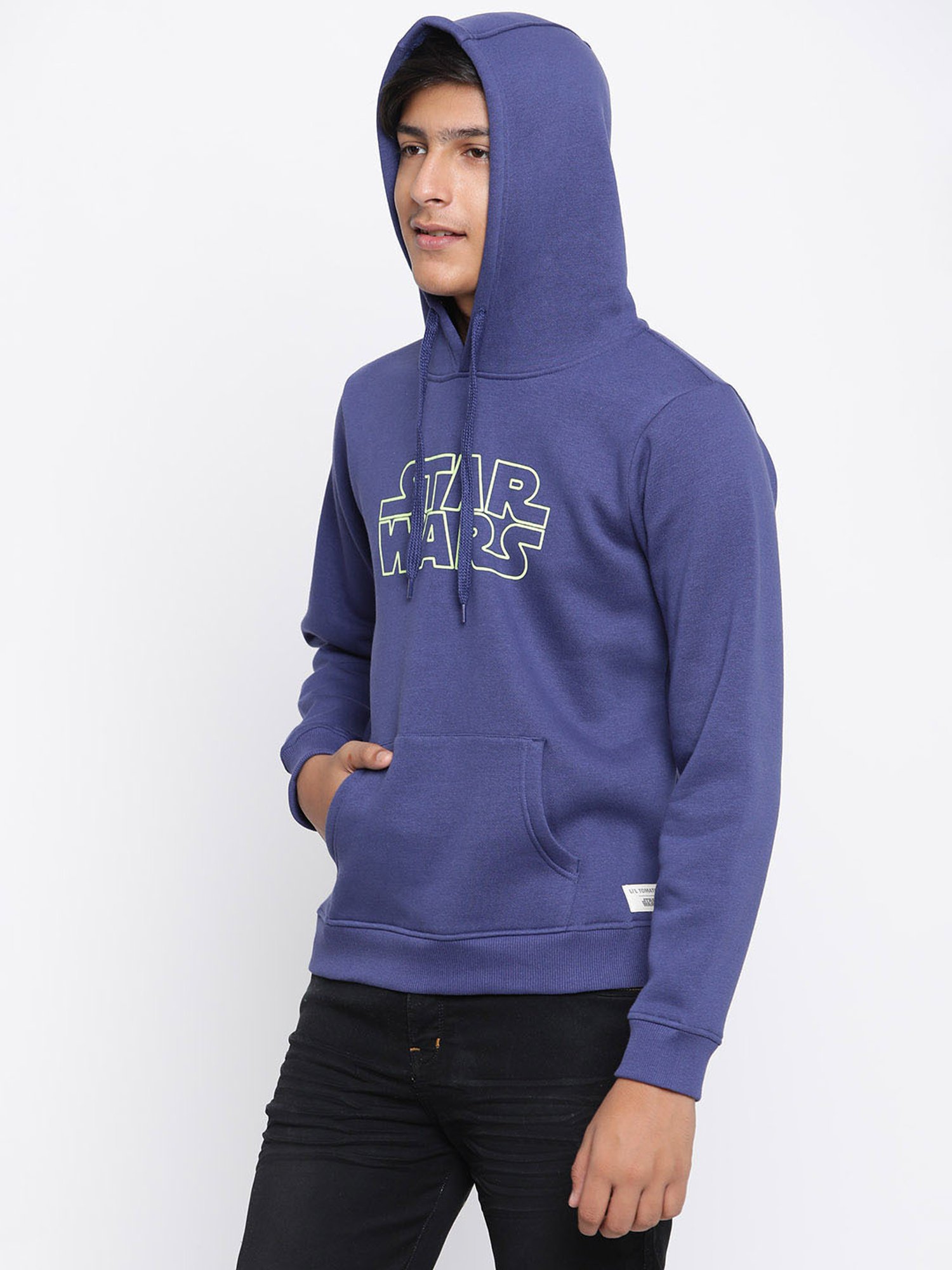 Lil Tomatoes Kids Purple Graphic Print Full Sleeves Sweatshirt