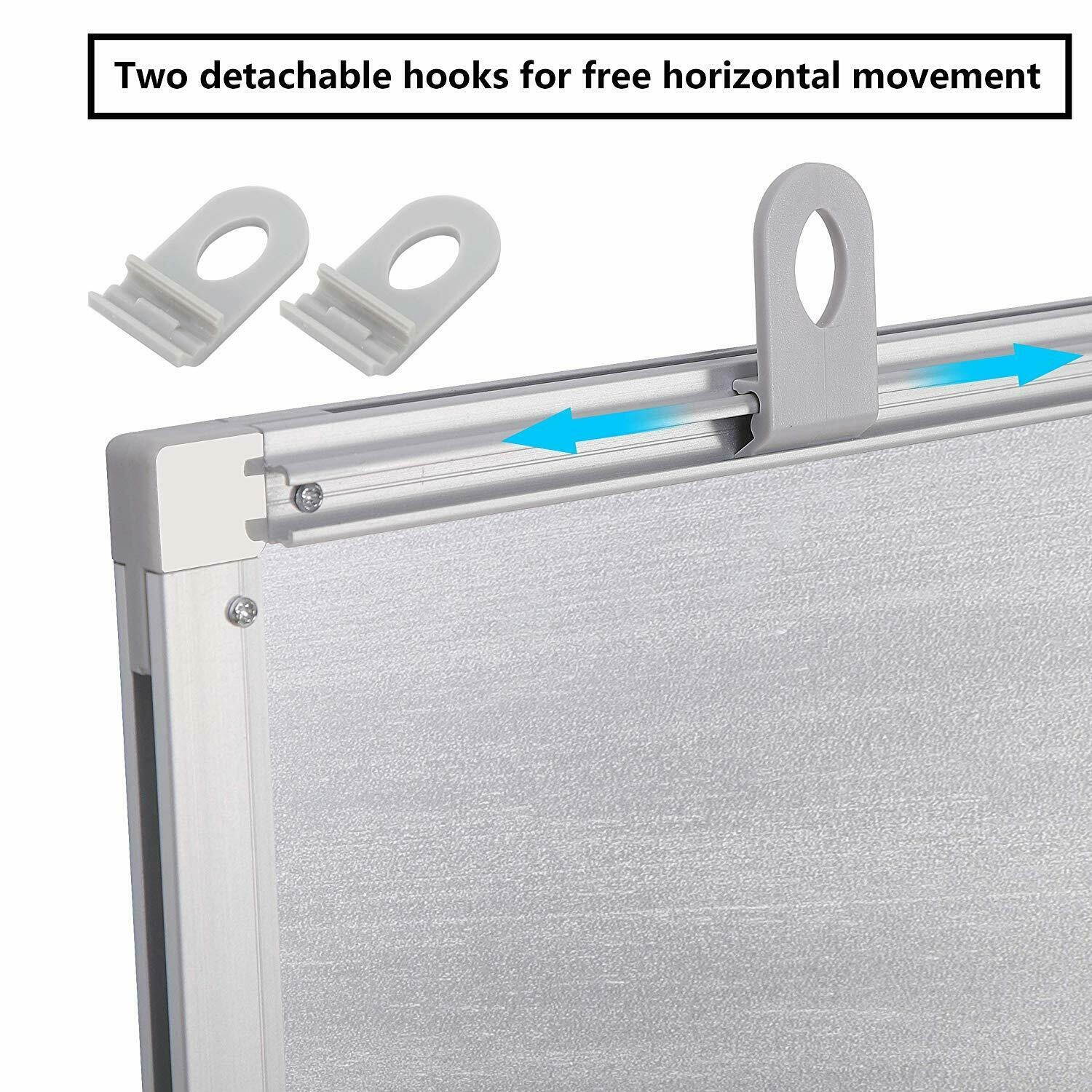 Magnetic Whiteboard 36 x 24 inch Dry Erase White Board Wall Hanging Board