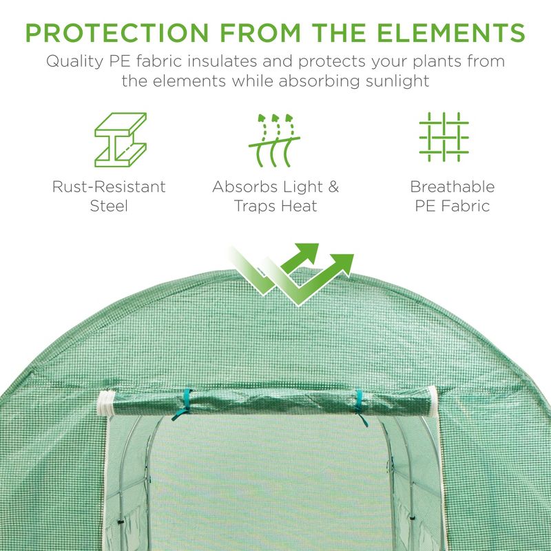 8' X 12'Snap And Grow Professional GreenHouse - Palram