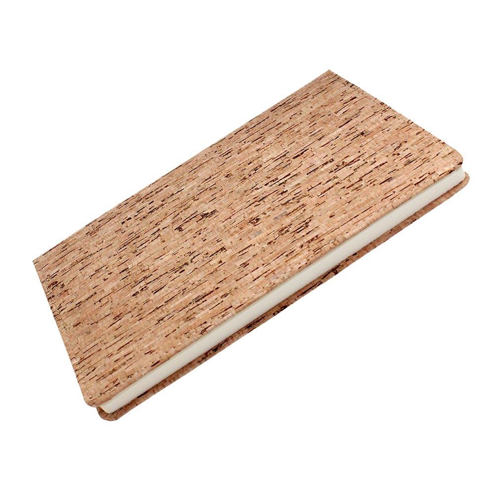 Boshiho Eco-friendly Cork Cover Journal (Notebook, Diary) Vegan Gift (Color 2)