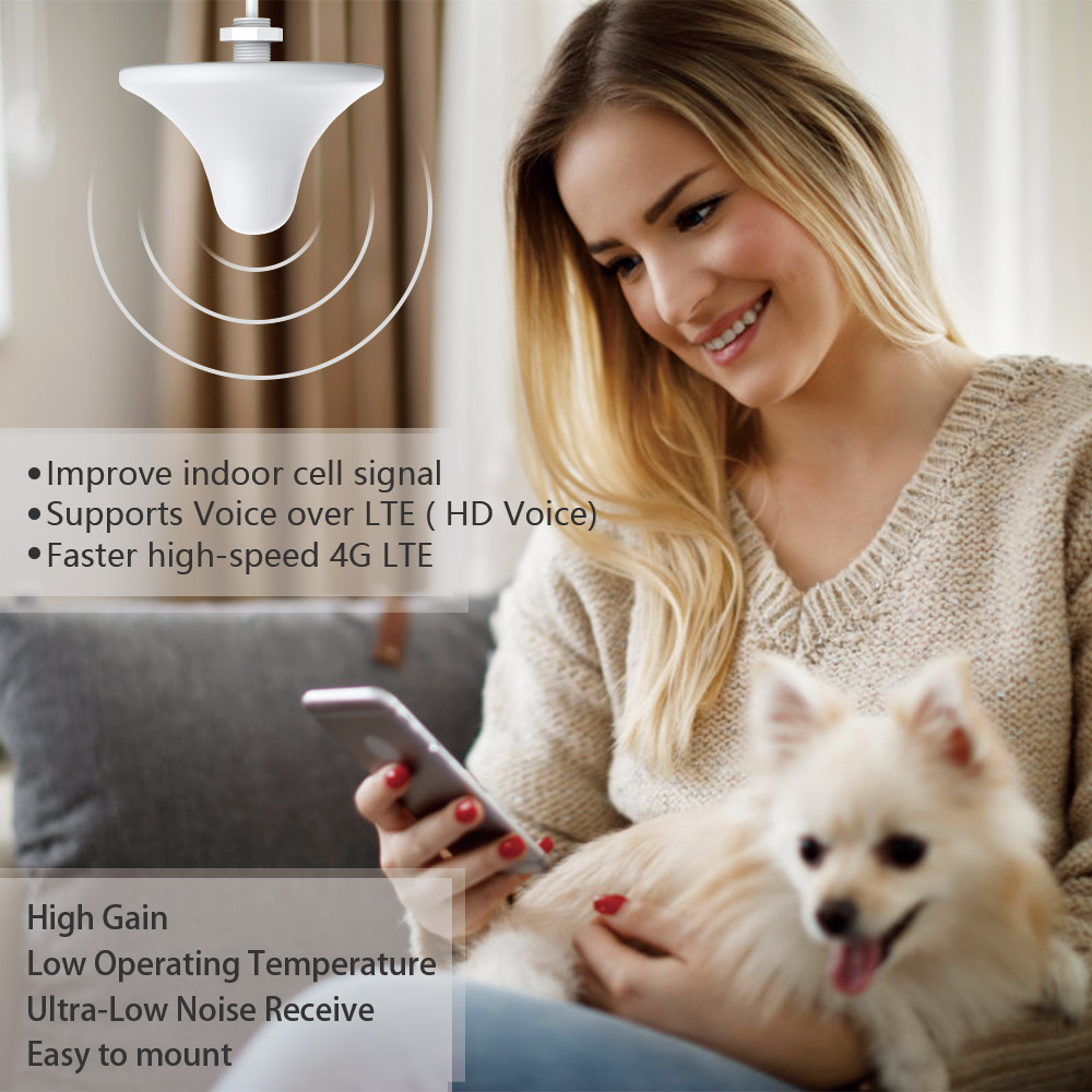 Cell Phone Signal Booster Verizon 4G LTE Signal Booster Verizon Cell Signal Booster Repeater Band13 Verizon Cell Phone Signal Amplifier Home Use Cell Phone Booster Boost Voice+Data with Antennas Kit