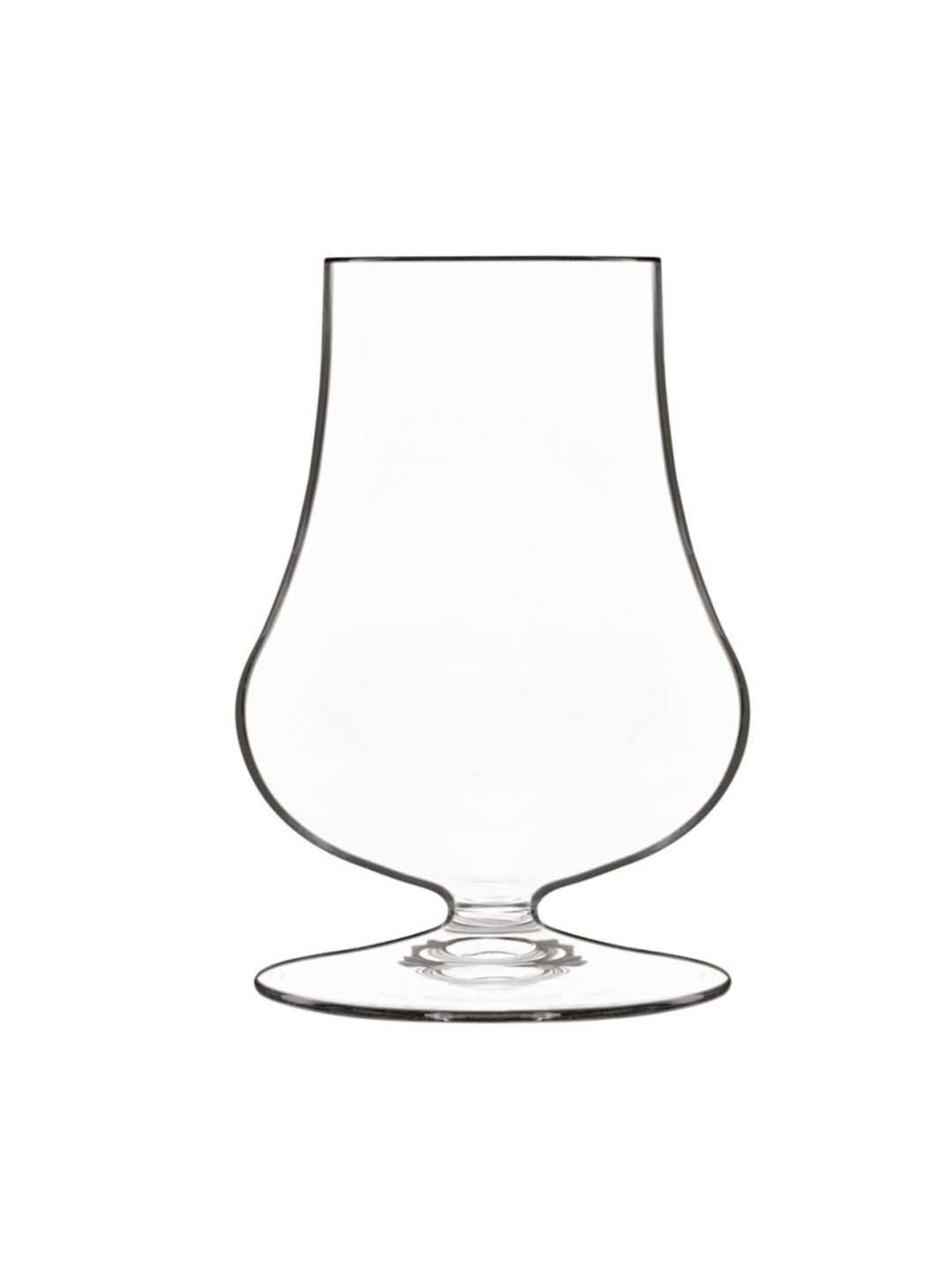 LUIGI BORMIOLI Tentazioni Transparent & Golden Glass Wine Tumbler (0.229 L) - Set of 6