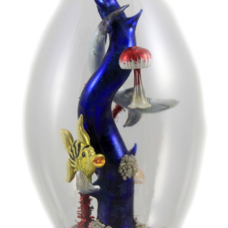 Morawski 19.25" Deep Blue Sea Tree Topper Finial Center Piece Ocean Shark  -  Tree Toppers